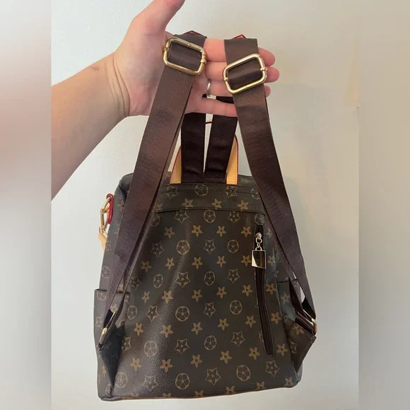 Brown Monogram Backpack - Picture 2 of 4